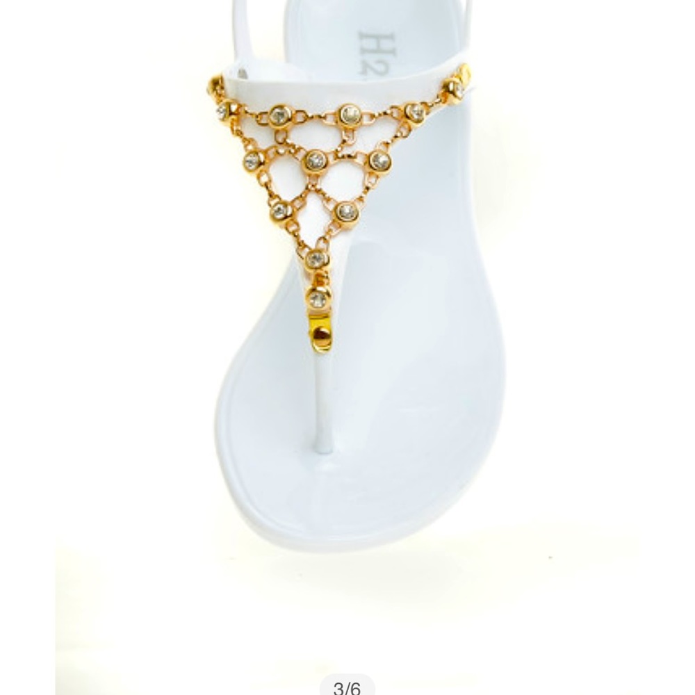 “Jasmine” jelly sandal